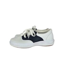 Keds Kid's School Days II Lace-up Saddle Shoe Uniform Oxford Leather Size 12.5M